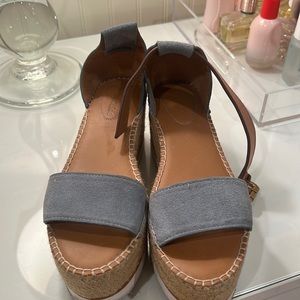 Chloe Heels( one strap missing)